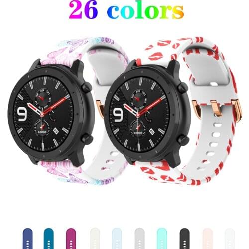 Silicone Strap for xiaomi mi watch color Haylou Solar LS05/LS02 correa 20mm/22mm band replacement wristbelt smarwatch Bracelet