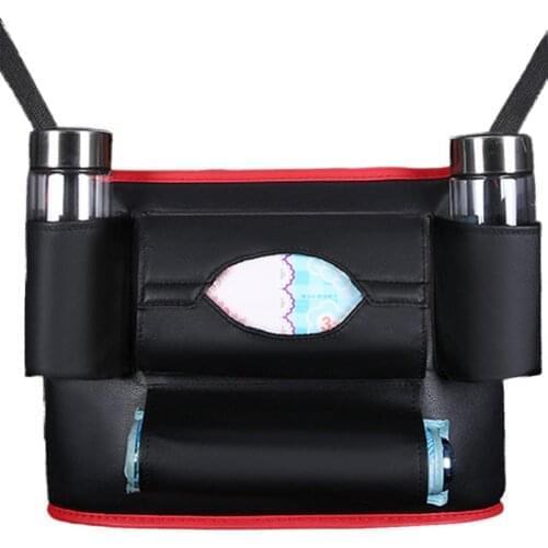 Car Seat Storage Bag Backrest-mounted Multi Pocket Large-capacity Pouch Hanging Organizer Universal Interior Auto Accessory New