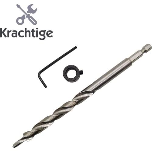 9mm 9.5mm HSS Twist Step Drill Bit for Pocket Hole Jig Kit Woodworking Hole Drill for Carpentry Power Tools