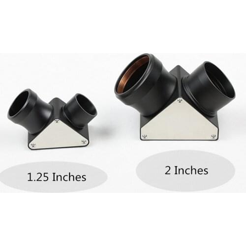 Tianlang 1.25 Inch Zenith Mirror Erect Image Mirror 45 Degree General Astronomical Telescope Accessory Metal Multilayer Coating