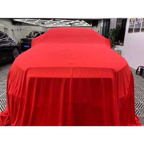 Universal Black Breathable Waterproof Fabric Car Cover w Mirror Pocket Winter Snow Summer Full Car Protection COVERS