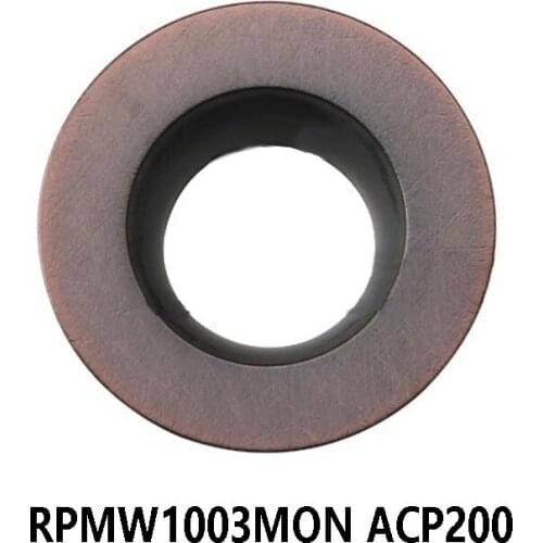 100% Original RPMW1003MON ACP200 RPMW1003 MON RPMW 1003 Universal Carbide Inserts Lathe Cutter 10pcs/box Turning Tools