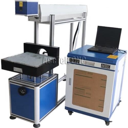 50w 80w 100w co2 laser marking machine ,co2 laser marking machine work on wood