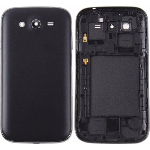 A iPartsBuy Middle Frame Bezel + Battery Back Cover for Galaxy Grand Duos / i9082
