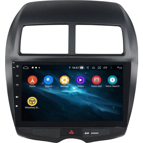 10.1" 6 Core Android 9.0 PX6 Car Radio For MITSUBISHI ASX 2010-2012 Car Audio 2 Din Stereo 4G+64G Car Multimedia Player DSP DVD