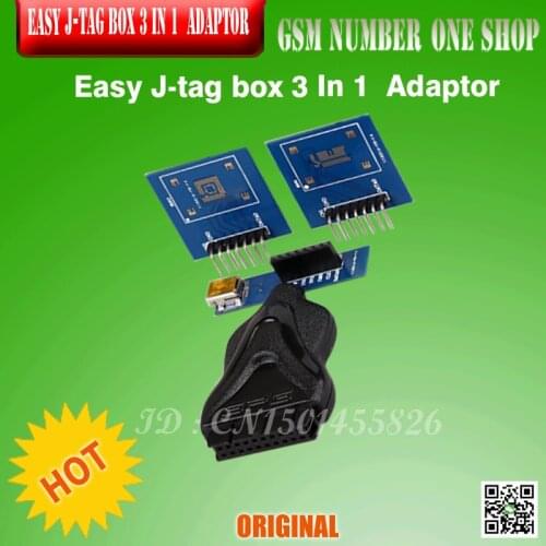 Free shipping+100%original 2016 new Emmc easy Jtag Pro box 3 in 1 Adaptor by GPG with +free shipping