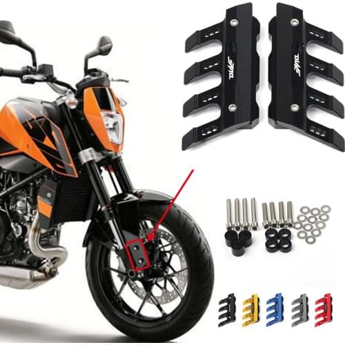 For KTM DUKE125 200 390 690duke Motorcycle CNC accessories mudguard side protection block front fender side anti-fall slider