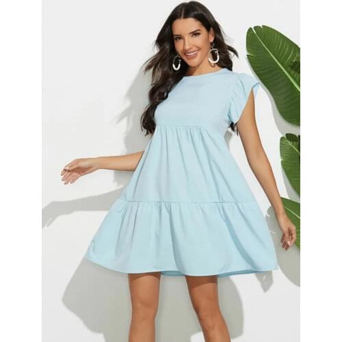 Свободные летние платья DBHFYK China At AliExpress