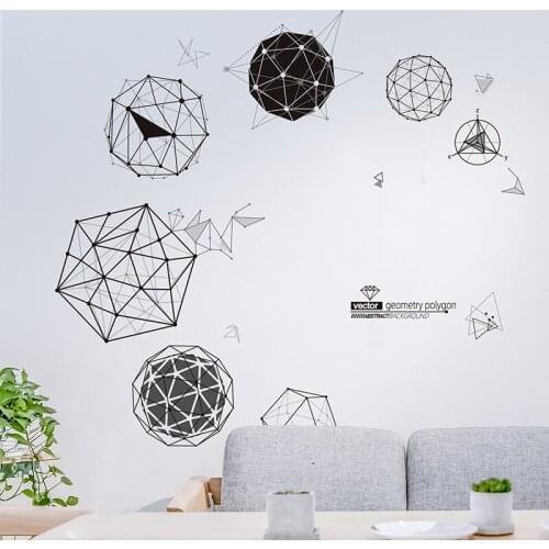 Creative Wall Stickers Boys Room Decoration Bedroom Living Room Bedside Backdrop Wall Decals Self Adhesive Home Office Decor