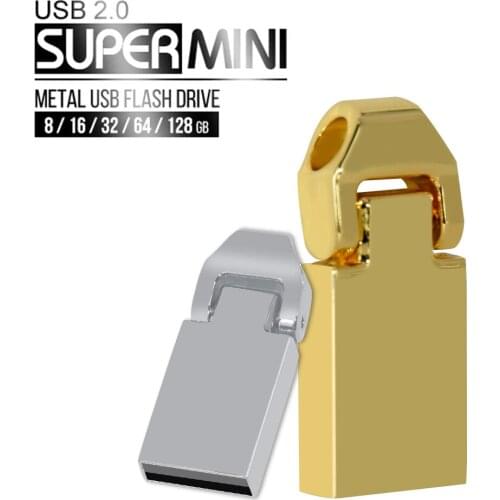 Mini usb 2.0 Flash Drive 64GB 32GB USB flash drive pendrive USB stick 16GB memory stick Real capacity USB 2.0 flash stick