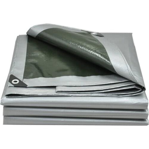 Customized Size 2mx5m Quality PE Rainproof Tarpaulin Garden Patio Waterproof Sunshade Awnings Outdoor Carport Truck Rain Cloth