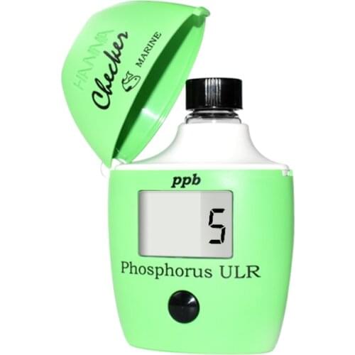 HANNA HI736 ULR Phosphate Tester Contains 25 test packs to test phosphate PO4 concentration in seawater aquarium reef tank