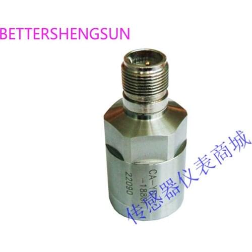 Piezoelectric IEPE acceleration sensor CA-YD-188GF range 10g frequency 0.2-3KHZ; 500mV/g