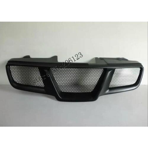 Resin Black Front Bonnet Grille Grill Overlay Fits Nissan Qashqai 2008-2012 1PCS For Nissan Qashqai / +2 / Dualis 2007-2013 J10