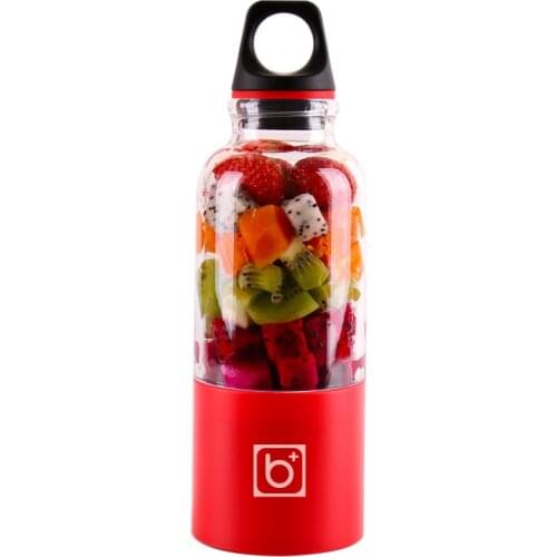 500ml Portable Juicer Cup USB Rechargeable Electric Automatic Bingo Vegetables Fruit Juice Tools Maker Cup Blender Mixer Bottl