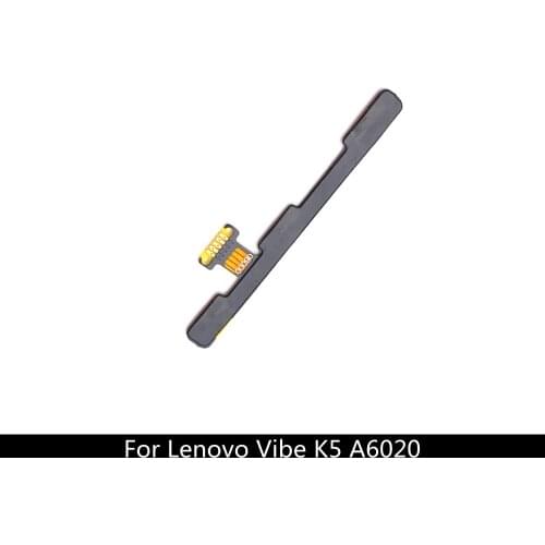 Replacement Power on/off Volume up down Switch Button Key flex cable For Lenovo Vibe K5 A6020