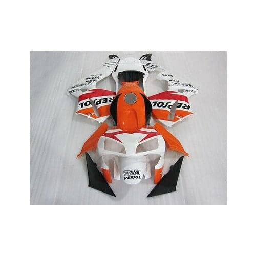 Wotefusi UV Painted Bodywork Fairing Injection For Honda CBR 600RR F5 2003 2004 (HD)