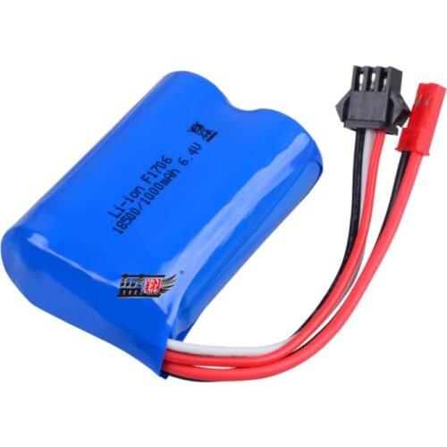 WLtoys A303 A313 A323 A333 RC car spare parts 6.4V 1000mah battery