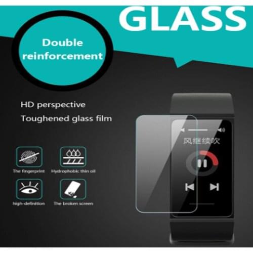 4Pcs Screen Protector Suitable for Redmi Band Bracelet Tempered Glass Film Protective Smart Watch Accessories Wholesale