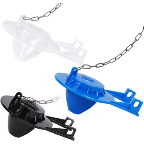 2 Inch Toilet Flapper Replacement - Rubber Toilet Tank Flapper with Stainless Steel Chain and Hook, Toilet Flapper