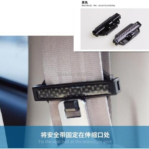 2Pcs Car Seat Belt Clamp for bmw x5 e70 alfa romeo 159 bmw peugeot 206 bmw e39 renault audi a4 b8 opel astra j kia sportage 2018