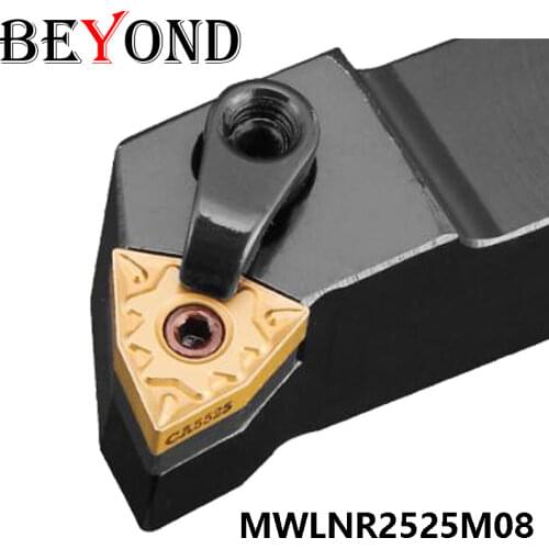 BEYOND MWLNR MWLNR2525M08 The Seat of CNC lathe Is Embedded With 25mm Cemented Carbide Blade MWLNR2525 Factory Birect Sale 100