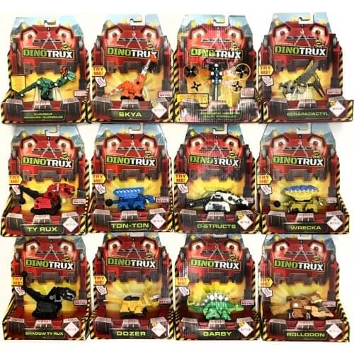 Dinosaur Truck Removable Dinosaur Toy Childrens Gifts Toy Dinosaur Models Mini Child Toys Car for Dinotrux Mini Models New Gift