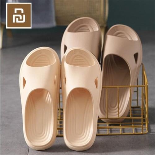Youpin POSE 2020 Home Indoor Men Women Couples New Eva Non-slip Sandals Slippers Household Bathroom Slippers 7 Colors