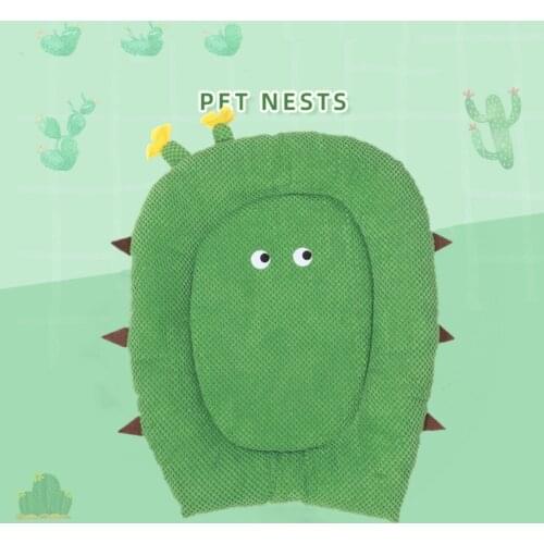 Cactus triangle nest autumn and winter pet nest pad cat nest with funny cat ball kennel
