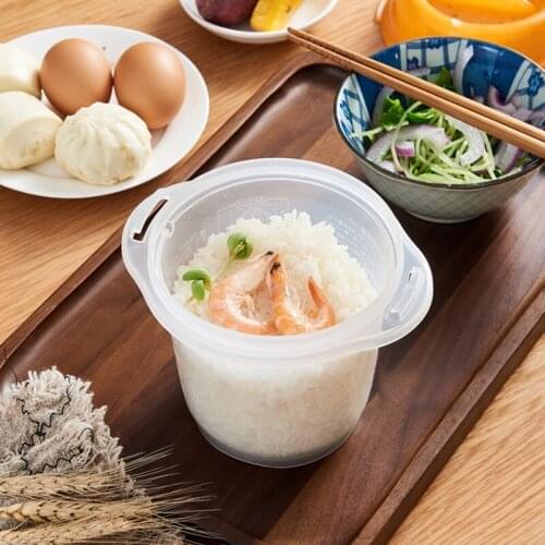 Japanese Style Rice Box Microwave Oven Multi-function Heated Lunch Box Refrigerator Storage Fresh-keeping Cooking Box