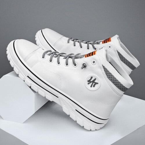 Shoes mens Hong Kong style students' autumn and winter new plush cotton shoes fashion net Red Hip Hop high top canvas shoes