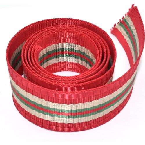 38mm Wide Natural Cotton Plain Webbing Striped Webbing For Canvas Bag Purse Strap Handles,For Tote Bag Upholstery Belt 3 Yard