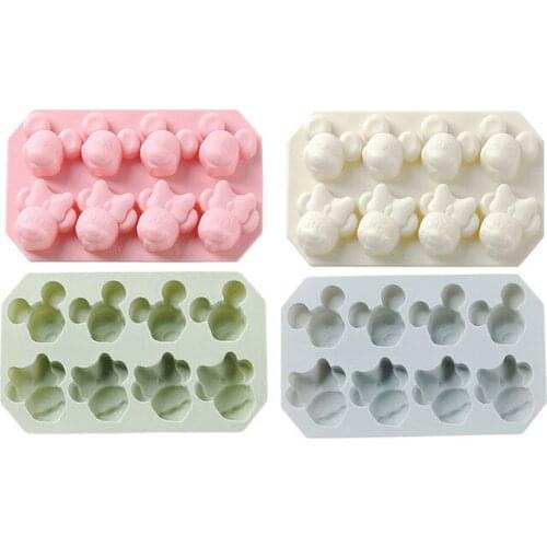 Bowknot Mouse Fondant Silicone Mold Diy Chocolate Mold Non-stick Cake Decoration Tool Material Non-stick Easy To Clean