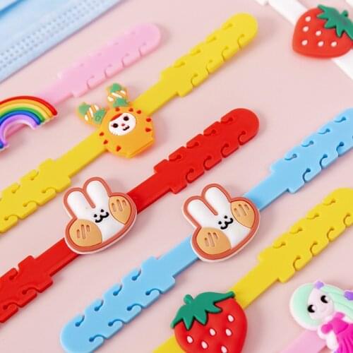 Silicone Mask Strap Extend Belt Adjustment Masks Buckle Holder Ear Protector Hook For Adult Kids Ear Saver Grips Clips Hooks