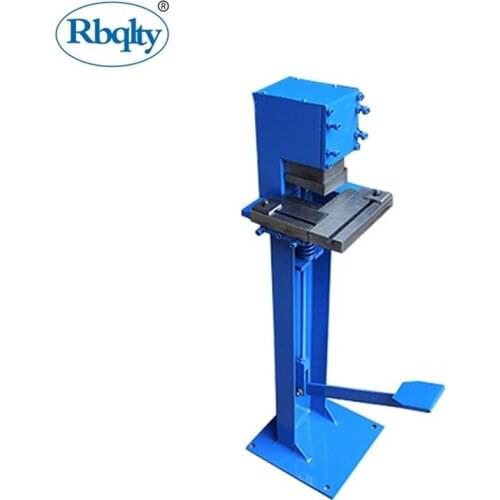 J-1.6*80 90 degree HVAC foot pedal duct corner notching machine