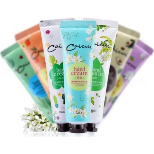 1pc Hand Cream Moisturizing Flower Fruit Fragrance Hand Lotions Nourishing Anti-cracking Dead Skin Hand Skin Care
