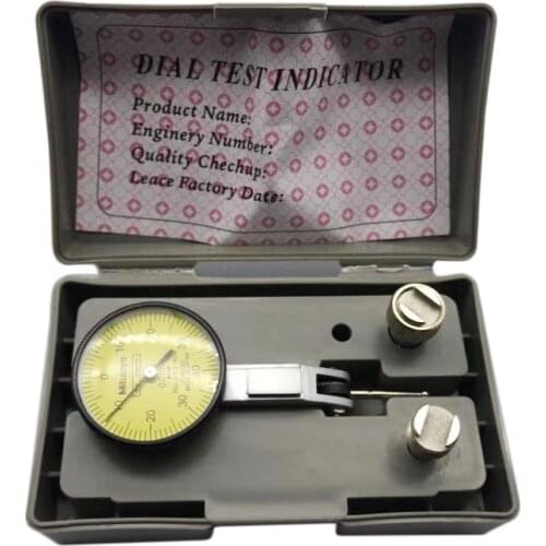 1pc Accurate Dial Gauge Test Indicator Precision Metric Dovetail Rails 0-40-0 0.01mm Measuring Instrument Tool