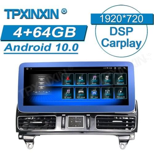 Android 10 For Mercedes Benz GL ML 2012 2013 2014 2015 2016 GPS Navi Player Stereo Autoradio Head Unit Multimedia Player DSP IPS