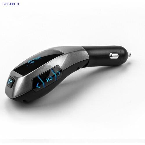 Bluetooth Handsfree Car LED MP3 Music Player Car Kit FM Transmitter Wireless Dual USB Port Applicable For All Types Of Vehicles