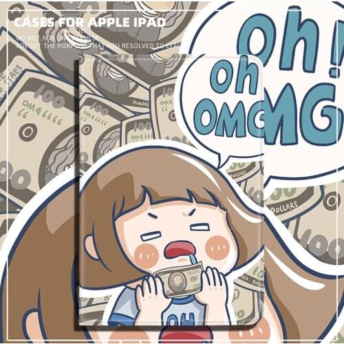 Oh My God Money Case for Ipad Mini 4 Case 7.9in Ipad Case for IPad Mini 5th Generation 7.9 Inch 2018 Cute Ipad Case Couple Gift