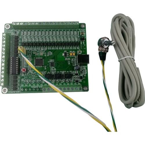 CNC 3-axis MACH3 USB control board 500kHz CNC engraving machine Control card Interface card (NPN version)