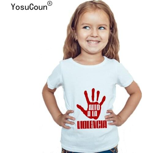 New Girls T-Shirt For Kids Girl Short Sleeved Children Clothes Baby Girl Shirts Child Fashion Brand T3104