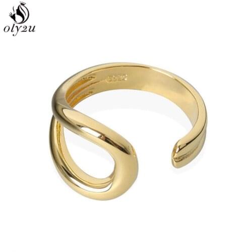 Bohemian Fashion Gothic Water Drop Shaped Ring for Women Jewelry Birthday Gift Geometry Anillos Mujer Valentines Day Gift