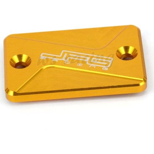 Motorcycle CNC Front Brake Fluid Reservoir Cover Cap For RMX250S DR250R Djebel250 SB250 DRZ400S DR200S LTR450 LTZ400 Z LTZ250