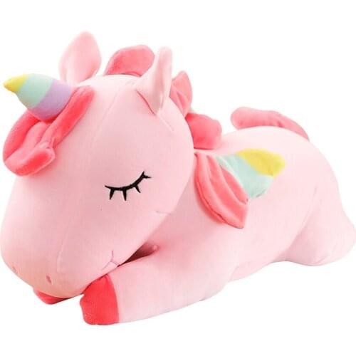 Cute unicorn children plush toys girl pillow cartoon kids baby Christmas birthday gift stuffed toy