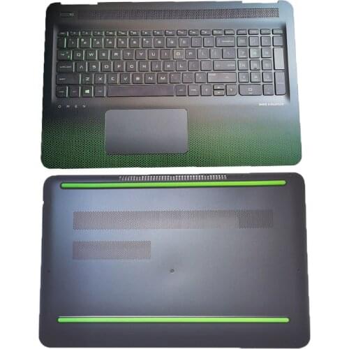 NEW Shadow spirit 2 FOR OMEN 15-AX 15-DP TPN-Q173 G35 palmrest 905118-001 cover US Backlit keyboard Touch Pad BOTTOM COVER