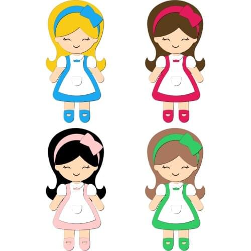 New princess Wooden die Scrapbooking C-166-3 Cutting Dies