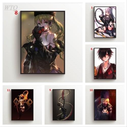 CODE VEIN Io Mia Karnstein Louis Anime Posters Wall Poster Canvas Painting Posters and Prints Wall Art Picture Decor Home Decor