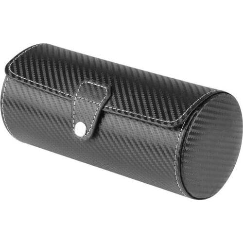 Luxury Watch Display Gift Box Case Roll 3 Slot Wristwatch Necklace Bracelet Jewelry PU Leather Box Storage Travel Pouch