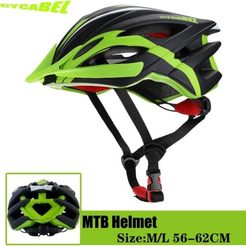 CYCABEL Cycling Bike Helmet Men Lightweight Cycling Safely Cap Breathable Helmet Road Mountain Ultralight MTB Sport Bicycle Hats